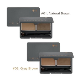 Bột Tán Chân Mày Missha Twin Brow Kit