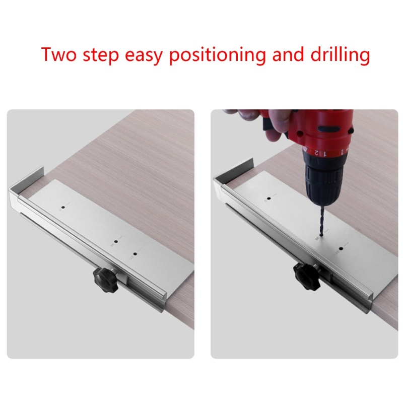 Tay Cầm Định Vị Khoan Lỗ Bỏ Túi Cho Ngăn Kéo Tủ Tiện Dụng