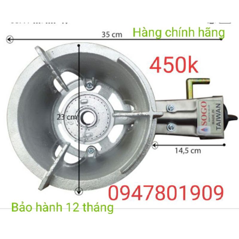 Bếp khè mini kích thước nhỏ gọn 550k