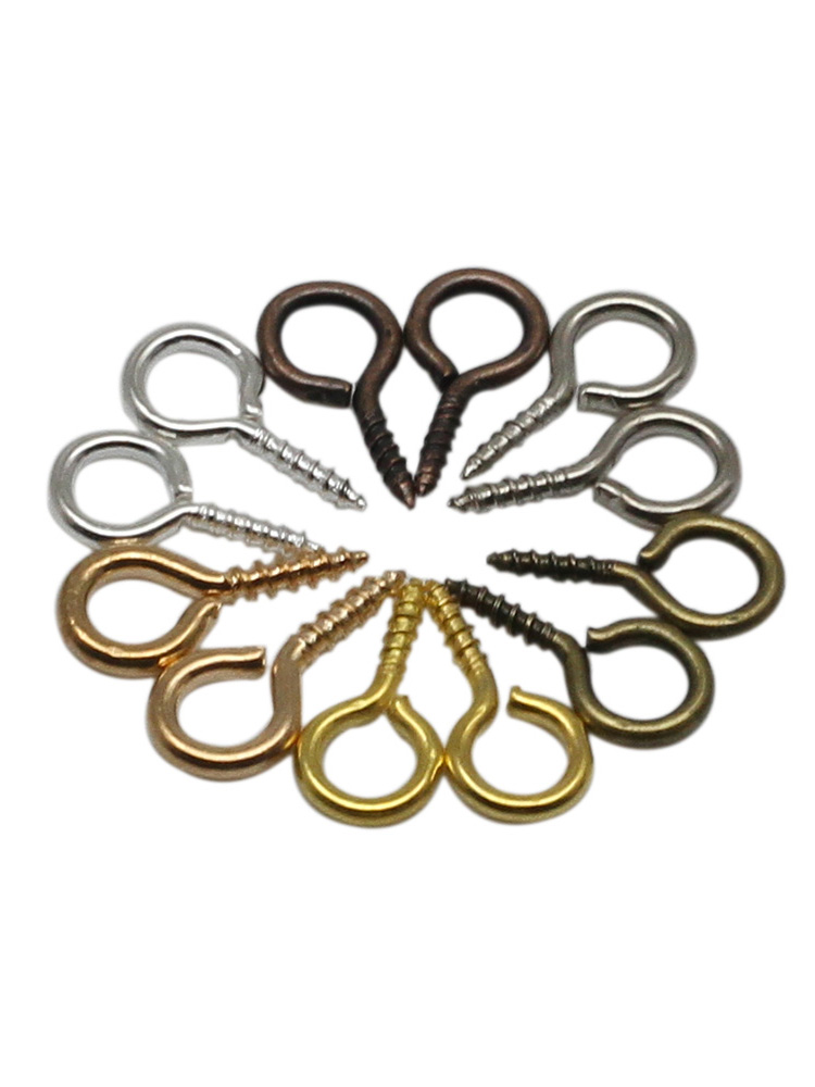 Set 100/200 Kim Móc Mini 8-13.5mm Làm Đồ Trang Sức DIY