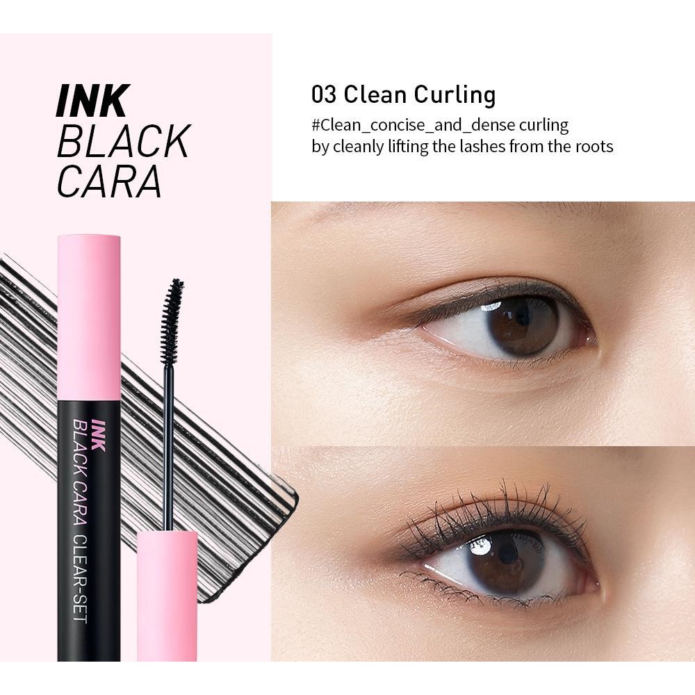 Mascara Chải Mi Peripera Ink Black Cara 8g