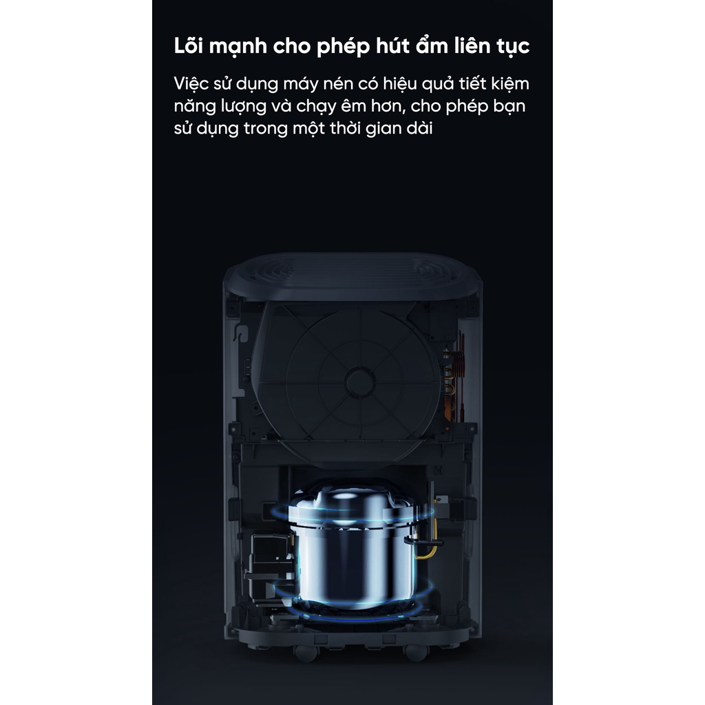 Máy hút ẩm thông minh Deye 12L Z12A3