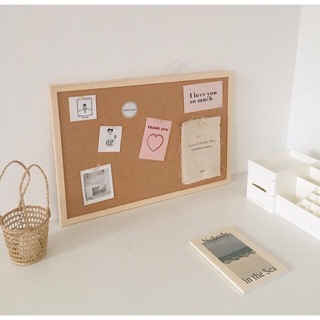 🌈 BẢNG GHIM GỖ BẦN 🌈 Tặng kèm ĐINH GHIM + ĐINH MÓC + DÂY TREO