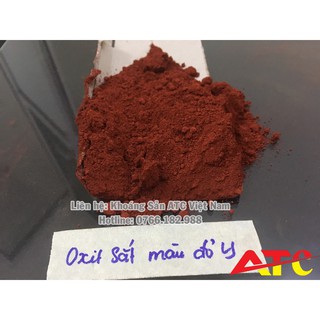 Bột màu oxit sắt màu đỏ Y101 (túi 1kg)