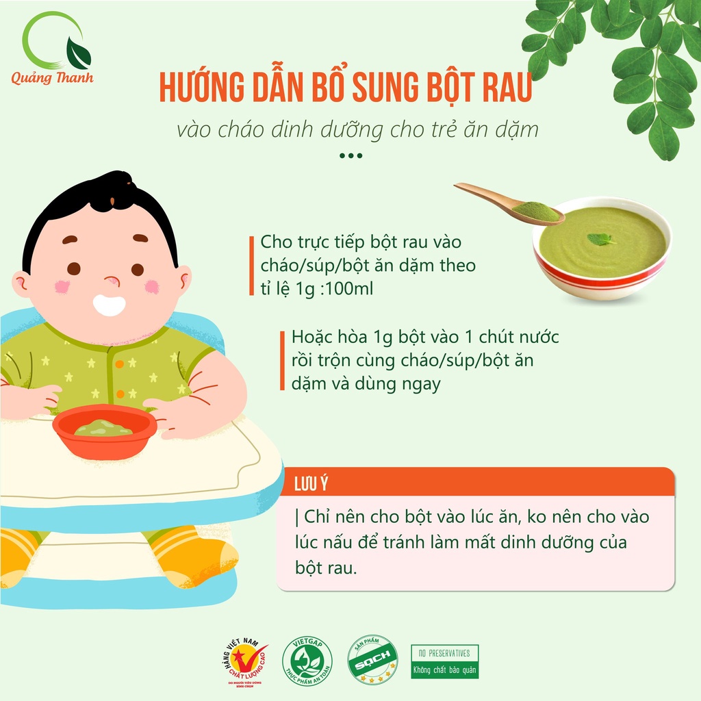 Bột rau má nguyên chất uống liền Orama Quảng Thanh, bột mịn dễ uống, bột sau sấy lạnh dễ dàng pha chế, mang đi du lịch