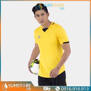 [HCM]Áo Bóng Đá Không Logo Buball,Olas Vàng Vải Thun Đá Banh Cao Cấp