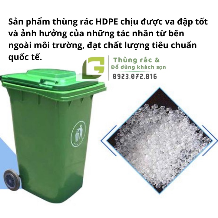 Thùng rác nhựa 120l