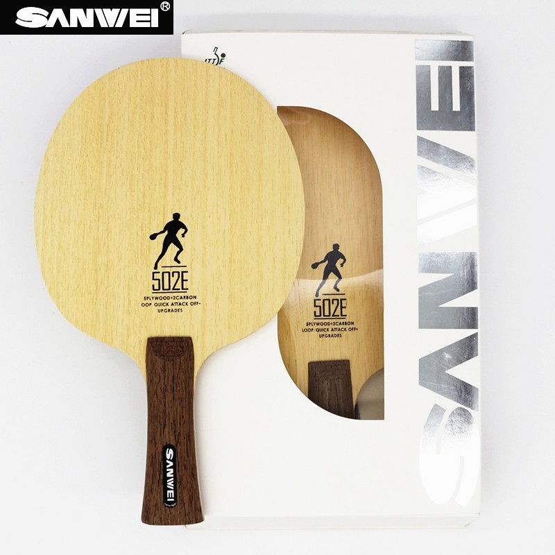 Cốt vợt bóng bàn Sanwei 502 E  Siêu phẩm cốt vợt giá rẻ có lõi carbon