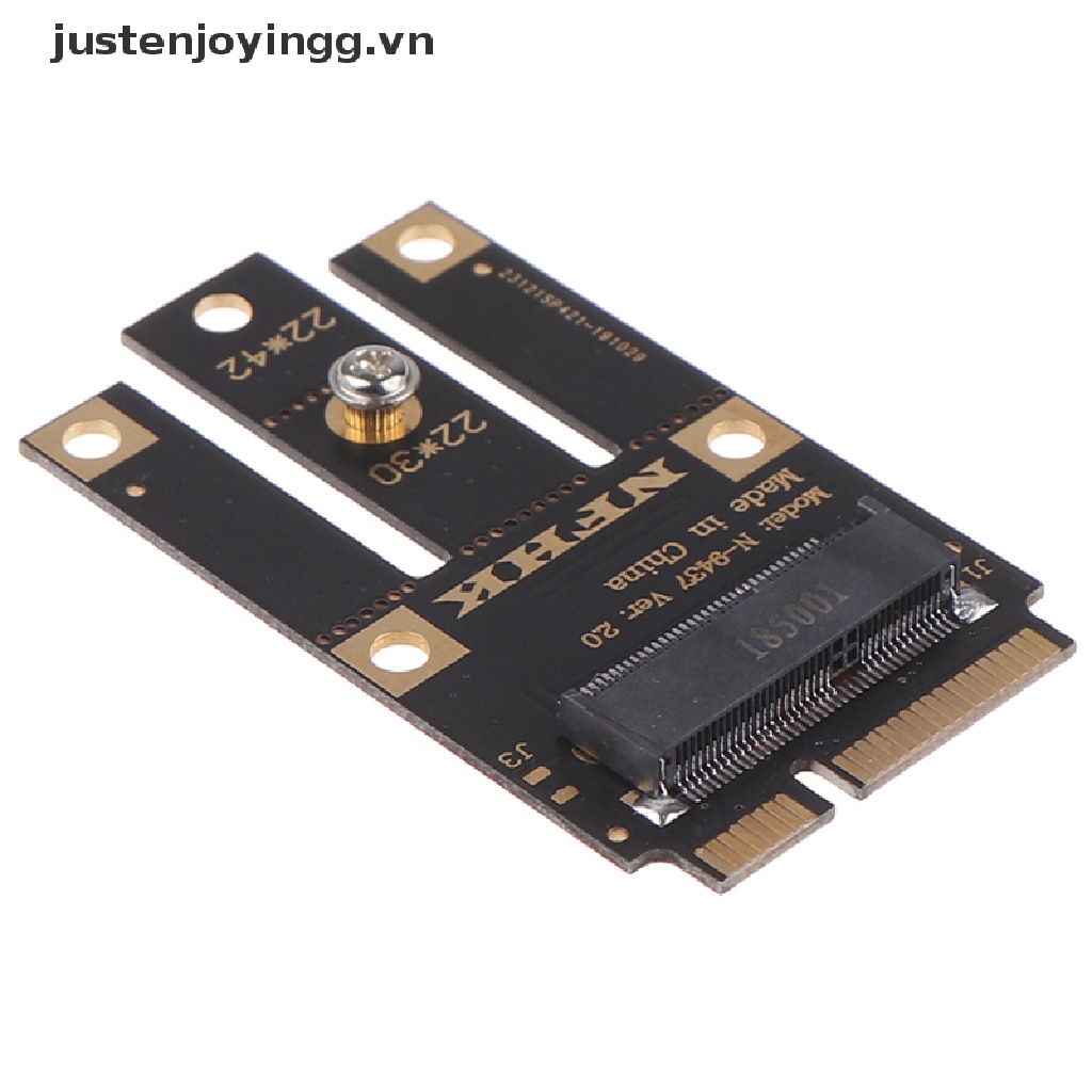 / / 3c Phụ Kiện / / m.2 NGFF Sang mini pci-e (pcie + usb) Cho Thẻ wifi bluetooth m.2
