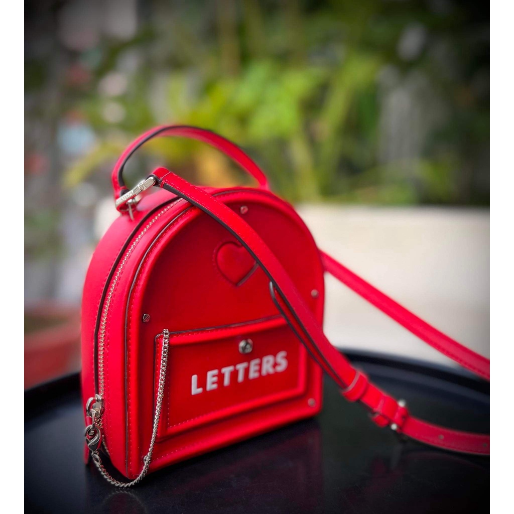 Valentines Day Mailbox Crossbody Bag Kate Spade -Balo Túi Nữ Màu Đỏ