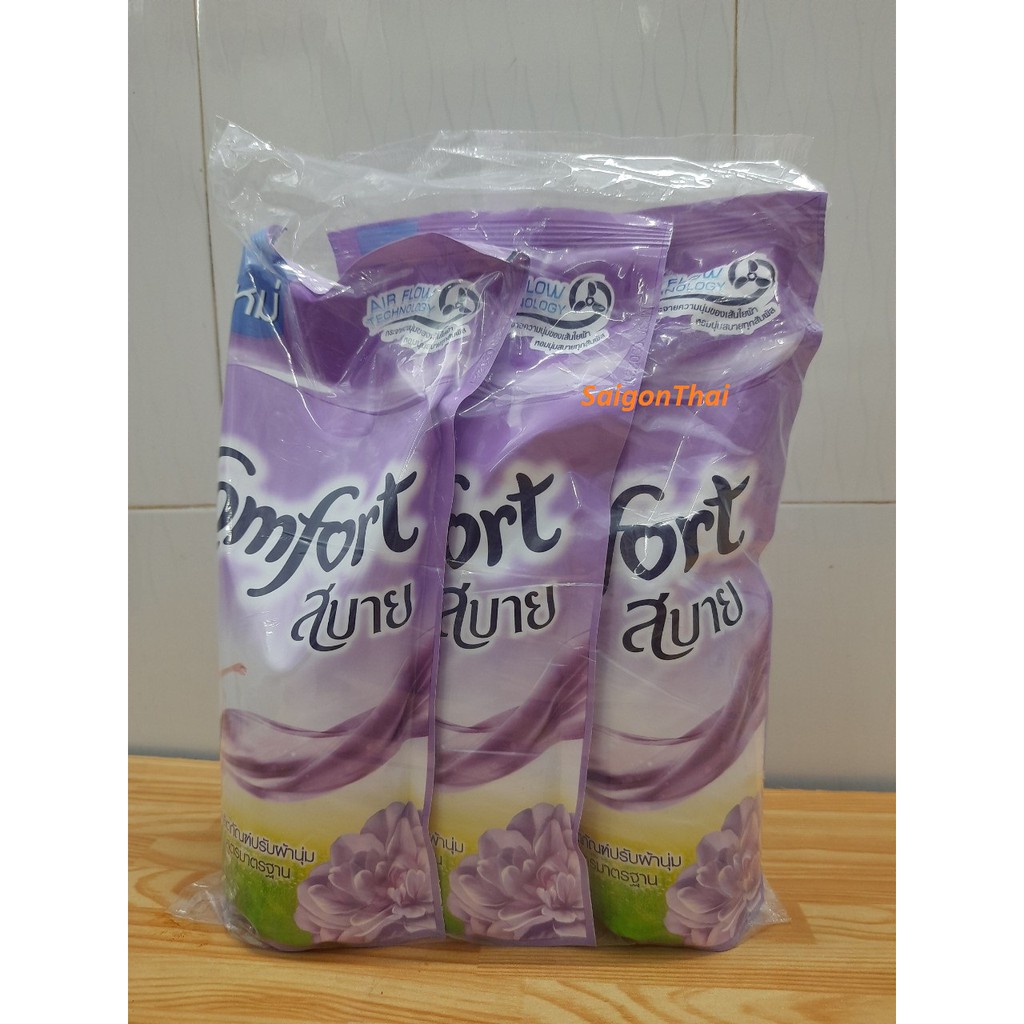 Combo 3 túi nước xã làm mềm vải Comfort Túi - Thái Lan