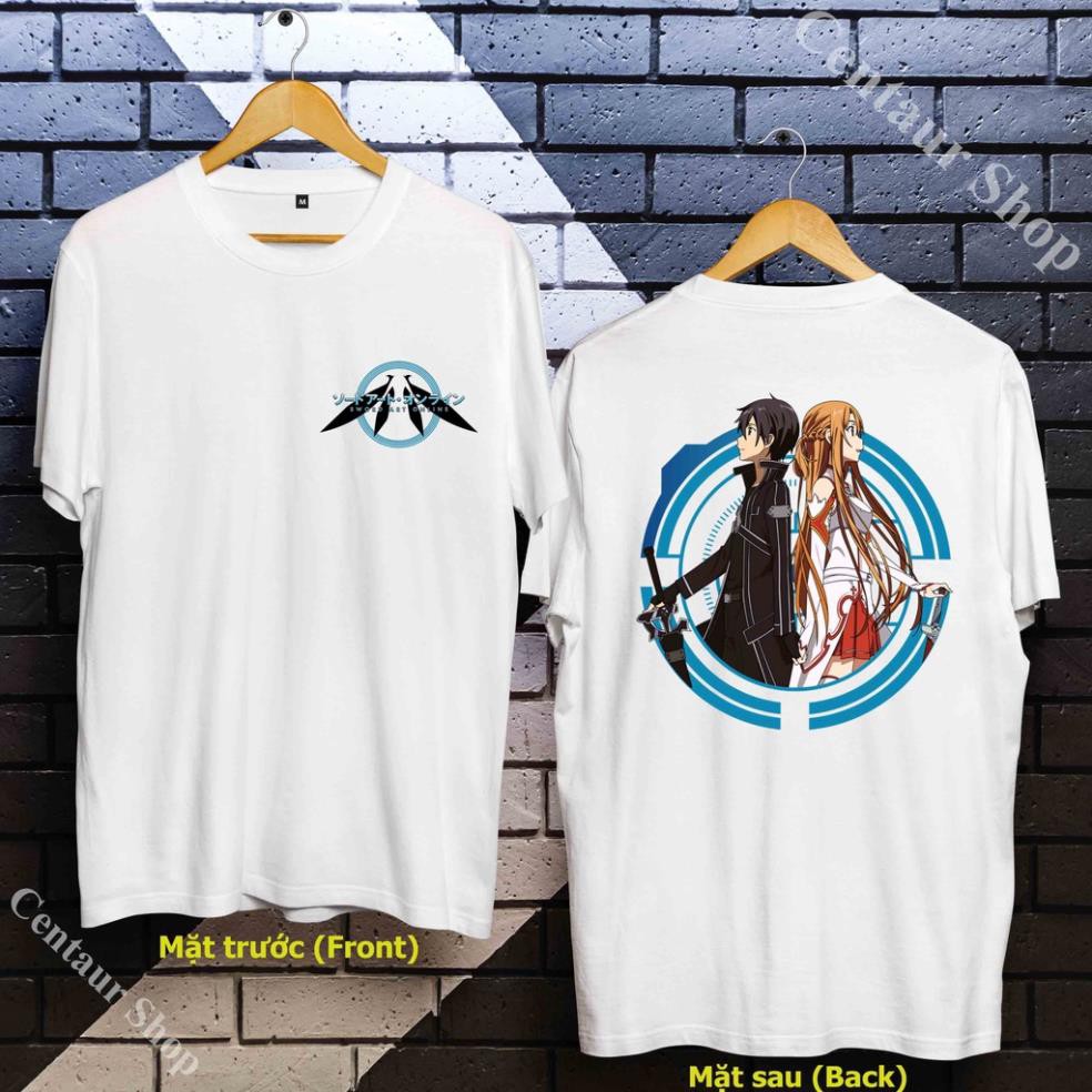 [ƯU ĐÃI] 🎁 Áo Kirito - Áo Sword Art Online - Kirito T-Shirt siêu đẹp - SAO-001