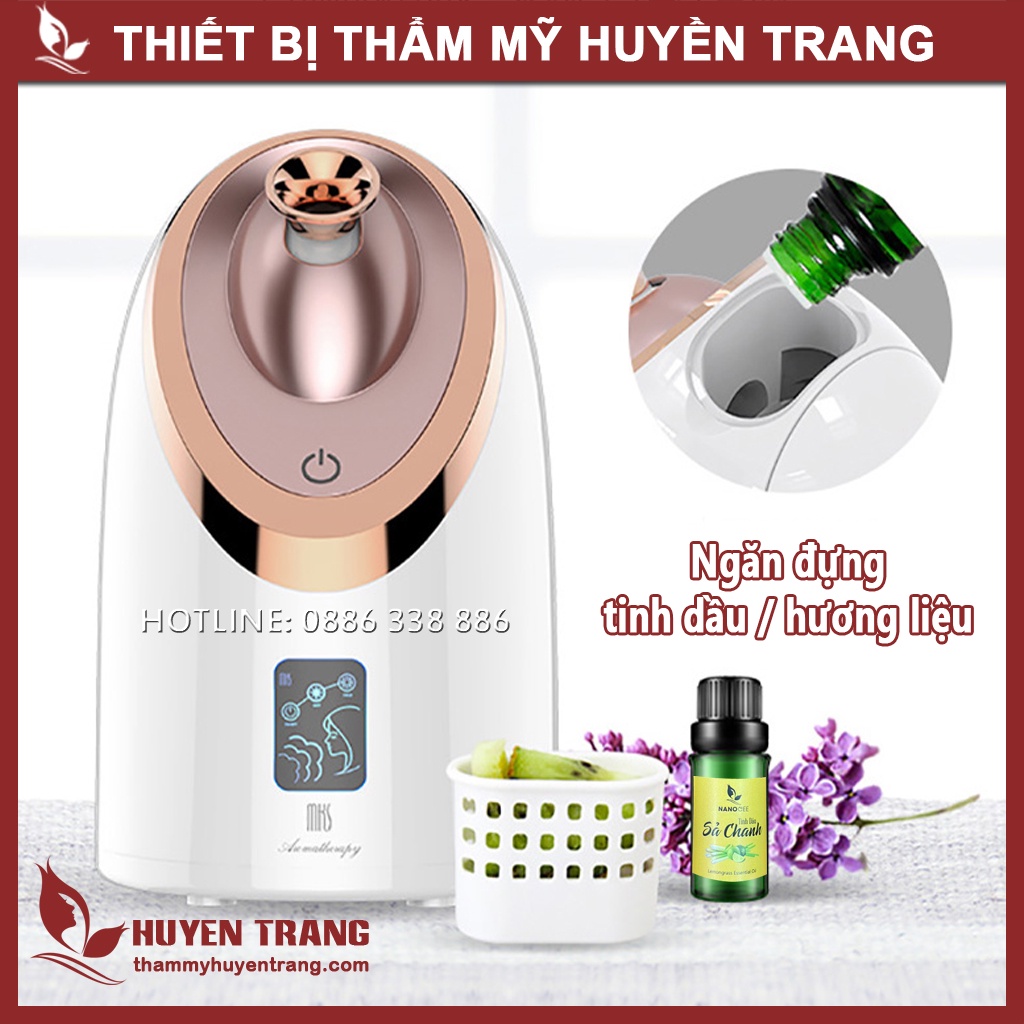 Tinh Dầu Sả Chanh Nguyên Chất NANOCEE Dùng Xông Hơi Mặt Thư Giãn, Xả Stress - Thẩm Mỹ Huyền Trang