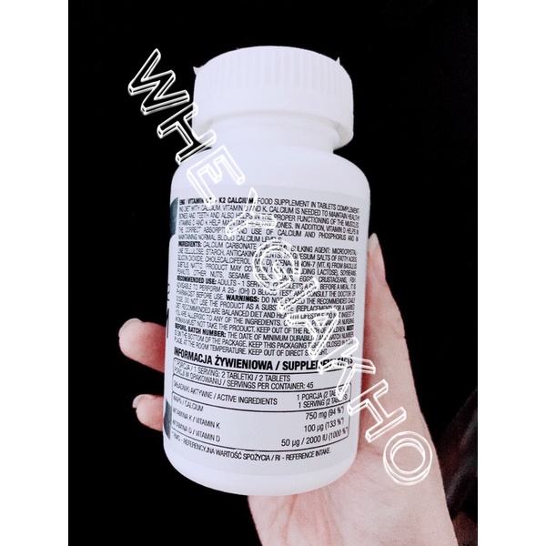 Calcium Ostrovit  hỗ trợ xương khớp