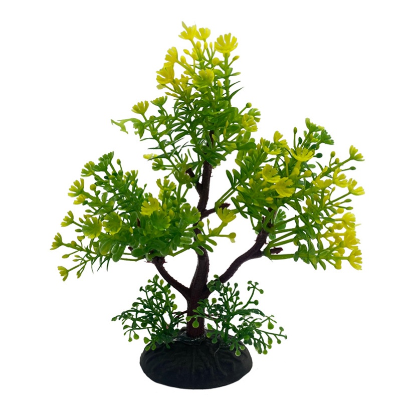 Cây Nhựa Nhân Tạo 6 Inch Dùng Trang Trí Bể Cá