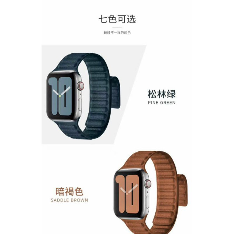 Dây đeo COTeetCI da Leaether LinK cho Apple Watch Size 38, 40, 42, 44mm mẫu mới 2020 da xịn ( Chính Hãng )