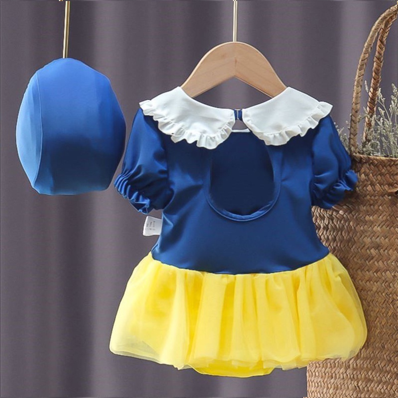 Đồ Bơi Một Mảnh Hình Bạch Tuyết Cho Bé