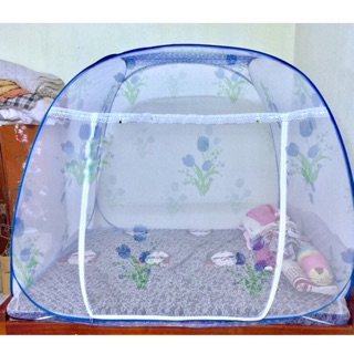 Mùng chụp tự bung không đáy chống muỗi tốt đa dụng