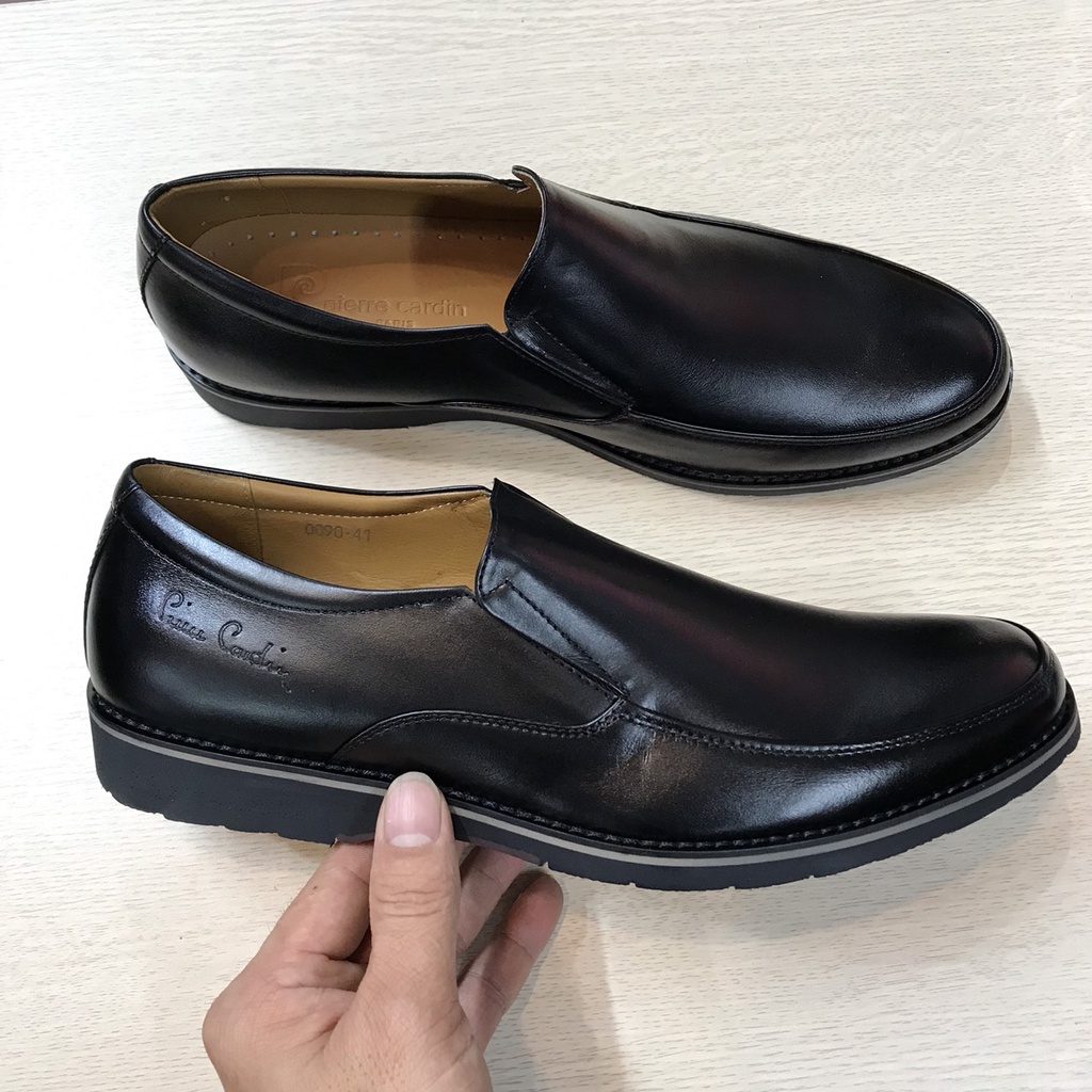 Giầy Lười Nam Da Thật Cao Cấp - Tặng Kèm Tất Bizmen