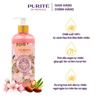 Dầu gội Mềm Mượt Purite 650ml