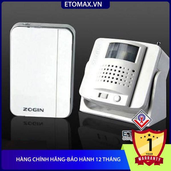 [Hàng chính hãng-Bảo hành 12 tháng] Chuông báo khách chống trộm ZOGIN