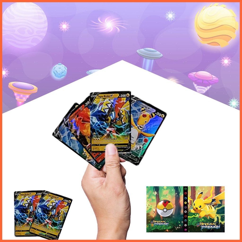 Album Đựng Thẻ Bài Pokemon 240 Ngăn Cho Bé