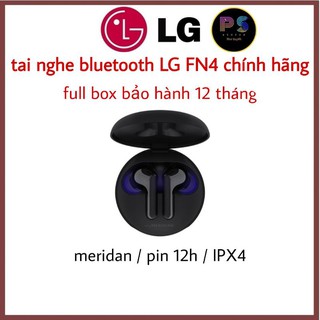 Tai nghe tws lg tone free hbs-fn4 l công nghệ meridian l bluetooth 5.0 l chống nước ipx4 l hàng chính hãng