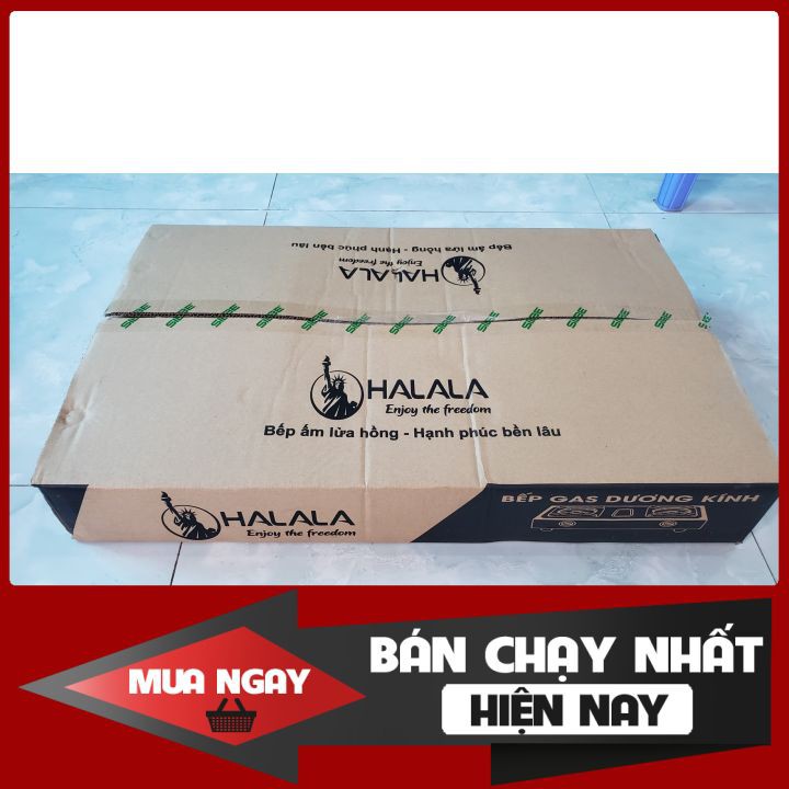 🛑🛑🛑 [ FREESHIP ] Bếp gas đôi Halala mặt kính cường lượng dày 8mm chịu lực tốt cách nhiệt tuyệt đối dễ dàng vệ sinh