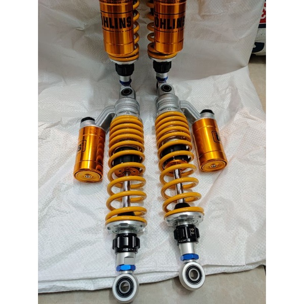 Phuộc Ohlins bình dầu 1:1 lắp Dr Wave RSX Angel Suviva Win Sirius Taurus Jupiter Caphe Axelo Galaxy...