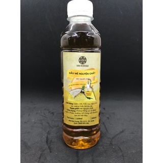 DẦU MÈ ĐEN NGUYÊN CHẤT HẤP ÉP CHAI 330ML