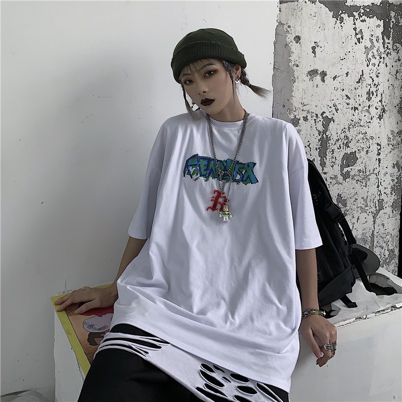 ÁO THUN FORM RỘNG CÁ TÍNH TAY LỠ