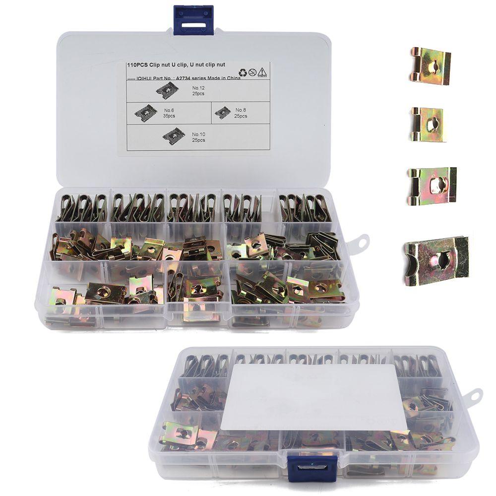 Set 1 / 110 Ốc Vít Phụ Tùng Cao Cấp Cho Xe Ô Tô
