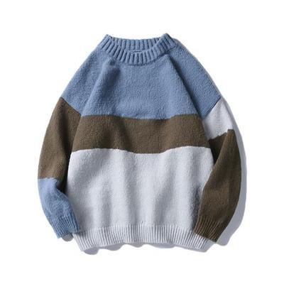 Áo sweater thời trang phối màu trẻ trung dành cho nam