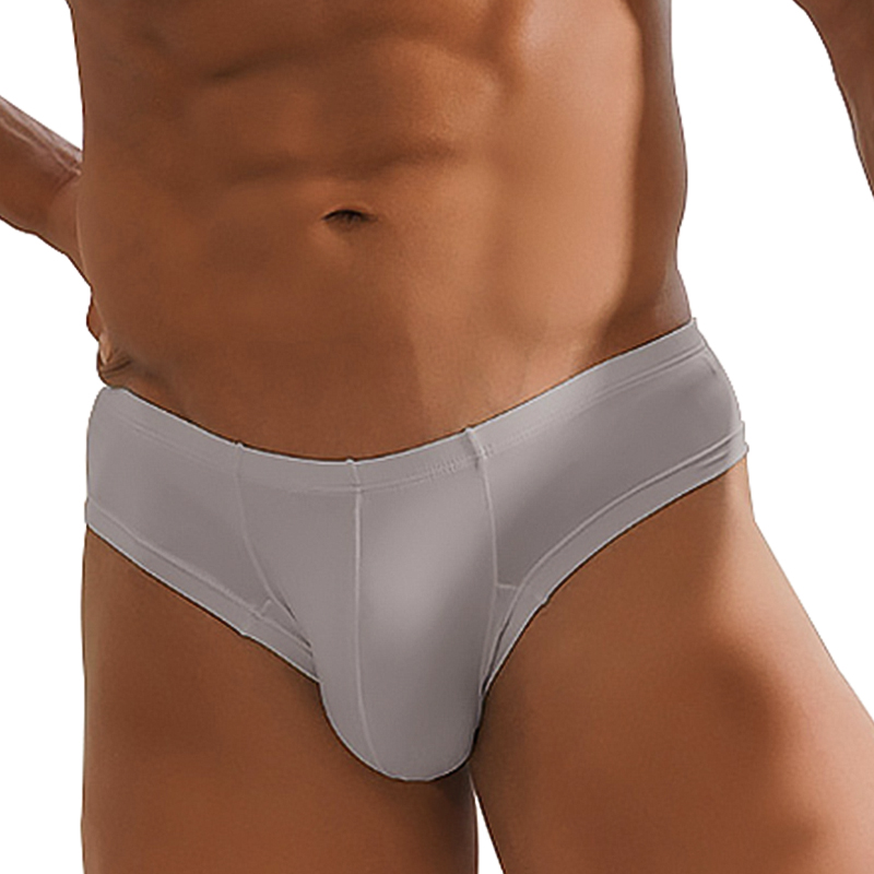 ORLVS Quần lót cho nam AD325 thoáng khi eo thấp màu trơn quyến rũ