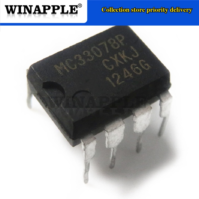 10 Chiếc mc33078p mc33078 dip-8 Trong Kho