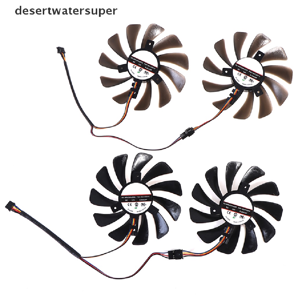 1 cặp quạt tản nhiệt cho máy tính XFX RX 590/580 VGA