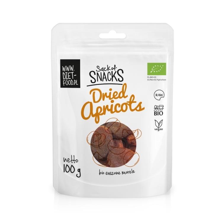 Mơ Khô Hữu Cơ Apricots, Quả Mơ Khô - Gói 100g Diet Food