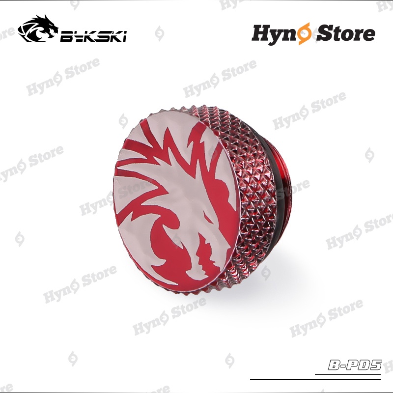 Fit stop Bykski logo rồng  B-PD5 Tản nhiệt nước custom - Hyno Store