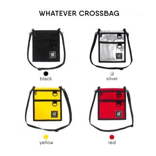 Túi đeo chéo hai mặt phối màu thời trang vải canvas cao cấp whatever cross bag - chống nước tote talk