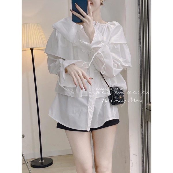 Áo Bèo Tầng Thô Lụa