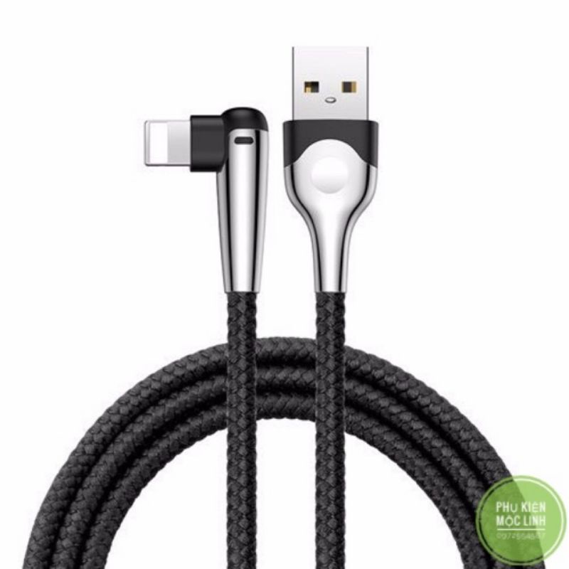CHÂN LIGHTNING / ANDROID / TYPE C 2.4A - Cáp sạc Sharp Bird MVP Moblie Game Dây dù dữ liệu