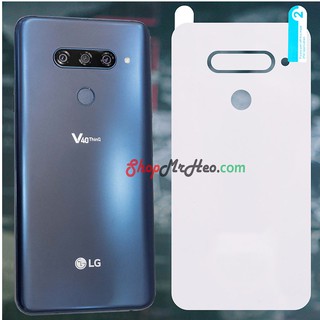 Skin Dán Mặt Sau Lưng Vân Nhôm LG V40 ThinQ