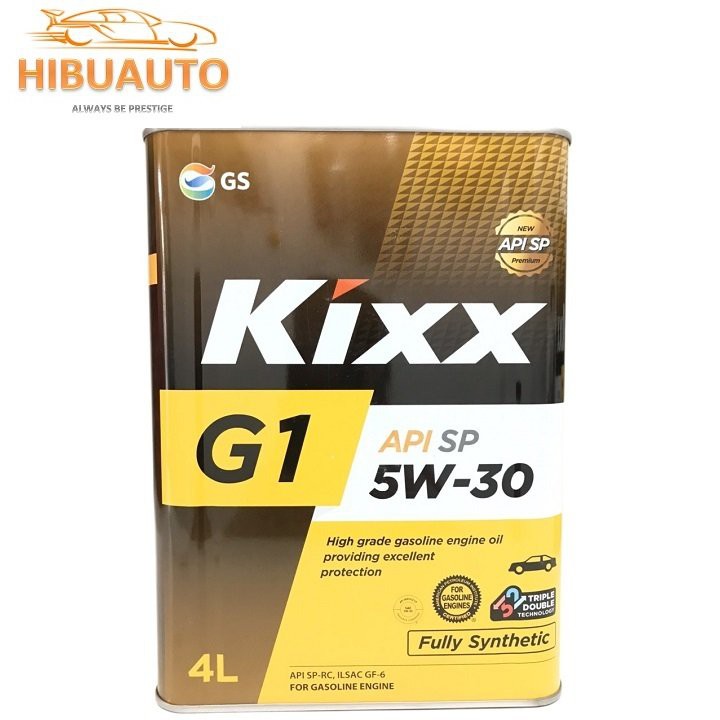 [ 2021 ] Dầu Nhớt KIXX G1 5W30 SP 4 Lít Thùng Thiếc Cao Cấp - HIBUAUTO