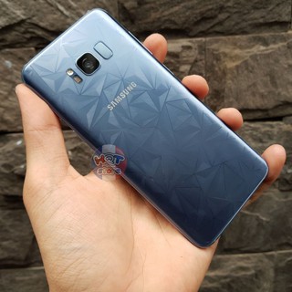 Miếng dán mặt lưng 3D vân kim cương cho S7 Edge / S7