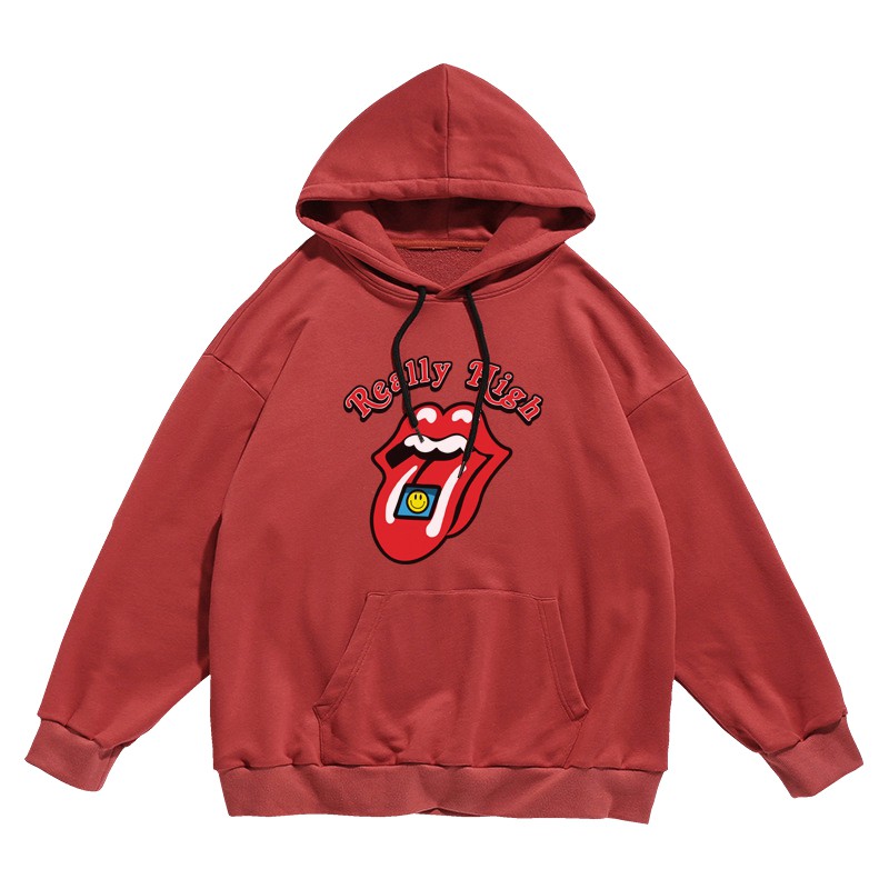 Áo hoodie goyangi Unisex Really high oversize phong cách hàn quốc