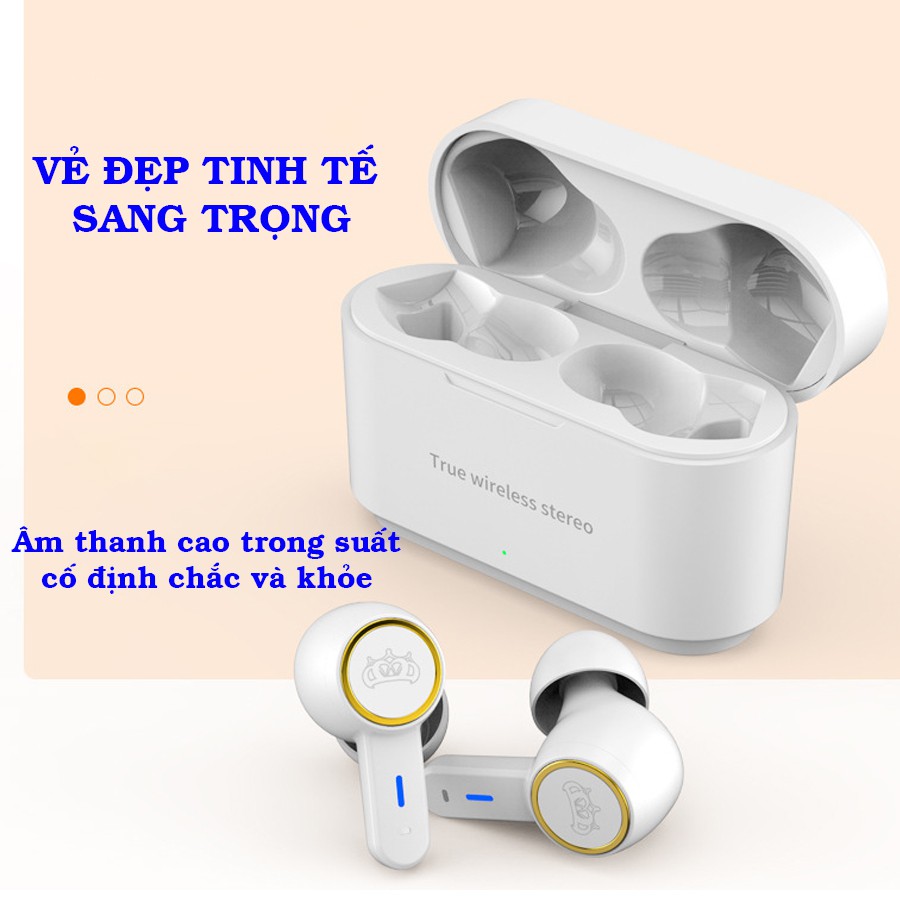 Tai Nghe Không Dây Bluetooth S16 -Thế Hệ Mới Cảm Ứng 1 Chạm, Bluetooth 5.0, Chống Nước - BH 12Th, 1 đổi 1 Trong 60 Ngày