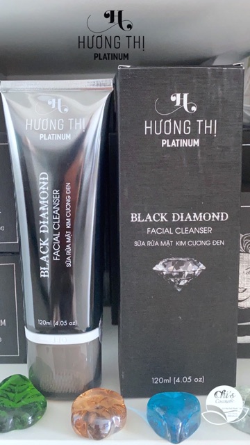 BLACK DIAMOND FACIAL CLEANSER - SỮA RỬA MẶT KIM CƯƠNG ĐEN HƯƠNG THỊ PLATINUM