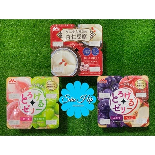 Thạch trái cây và pudding morinaga - nhật bản