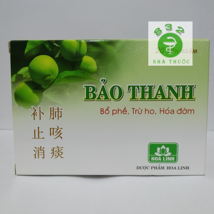 Viên ngậm Bảo Thanh hộp 20 viên