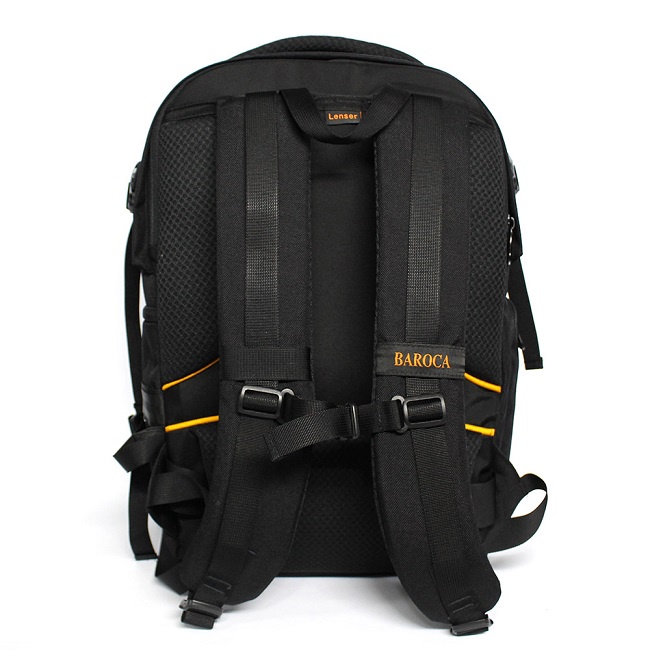 Balo máy ảnh cao cấp Baroca Lenser - Màu đen